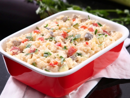 Arroz Cremoso com Vegetais