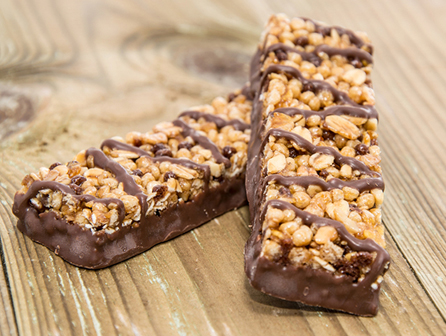 SITE Barra de cereal e chocolate
