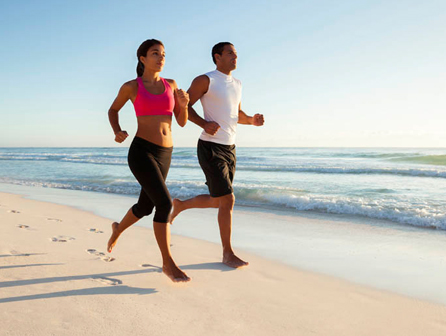 SITE correr praia